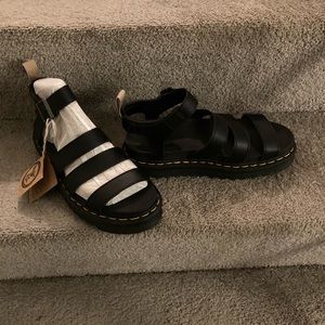 NWT Dr Martens Vegan Leather Blaire Strappy Sandals